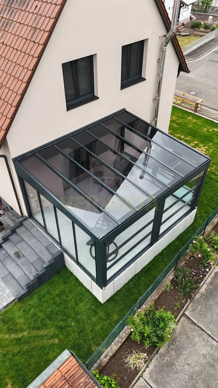 Veranda Xhami me plisse, Gijot dhe Slide Premium — photo 1