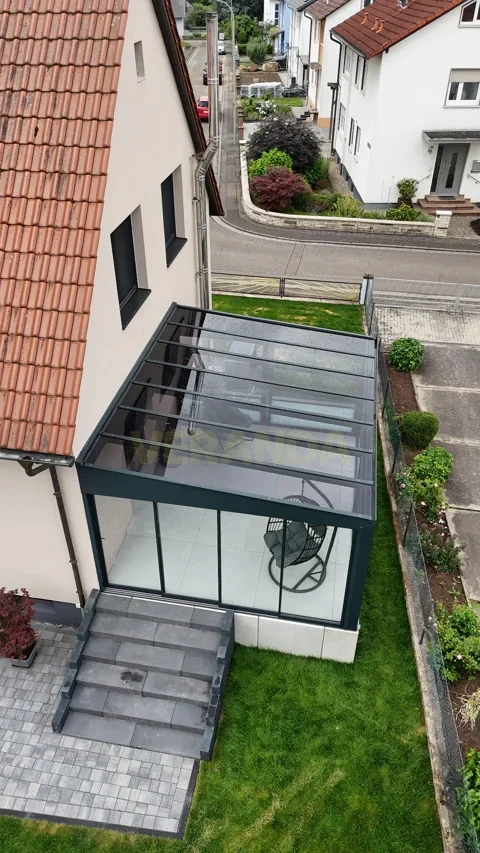 Veranda Xhami nga lart, pamja ballore